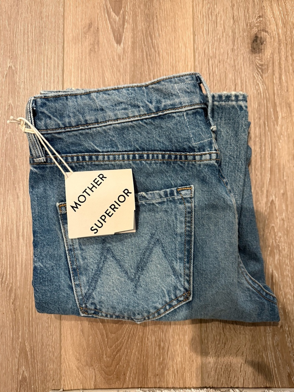 MOTHER Superior Reifler Jeans in Early Blue